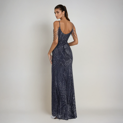 Vestido Largo Fiesta EV707
